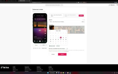 Comment planifier un TikTok ?