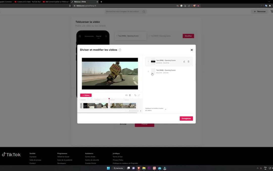 Comment diviser une vidéo Tiktok en plusieurs parties ?