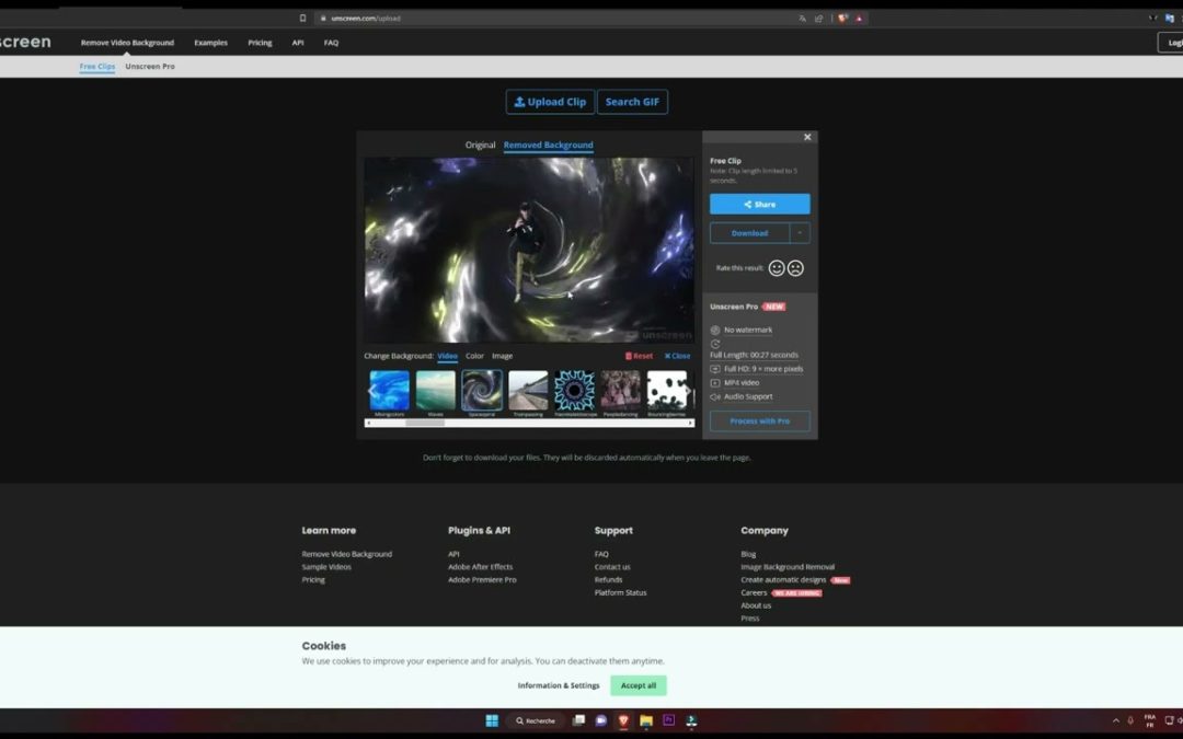 Comment supprimer le fond d’une vidéo en 2 minutes ?