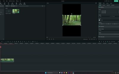 Filmora 12 | Changer le format de l’image au ratio de Tiktok !