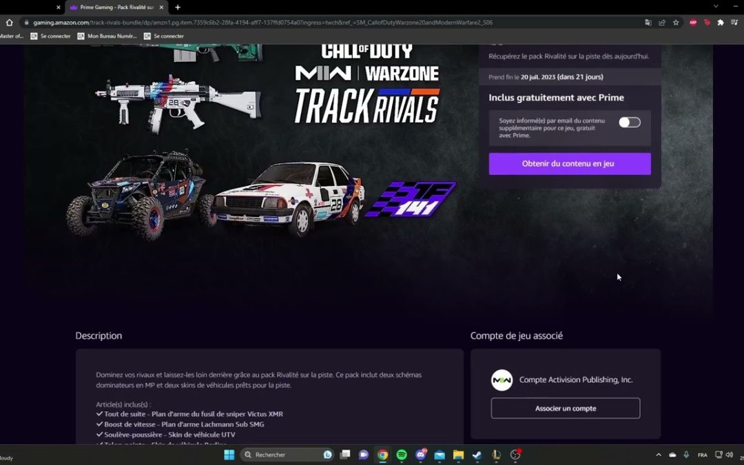 Comment récupérer ses récompenses prime Call of Duty: Warzone ? – Twitch prime