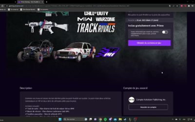 Comment récupérer ses récompenses prime Call of Duty: Warzone ? – Twitch prime