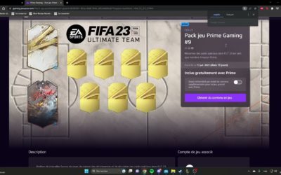 Comment récupérer ses récompenses prime Fifa 23 ? – Pack Gratuit