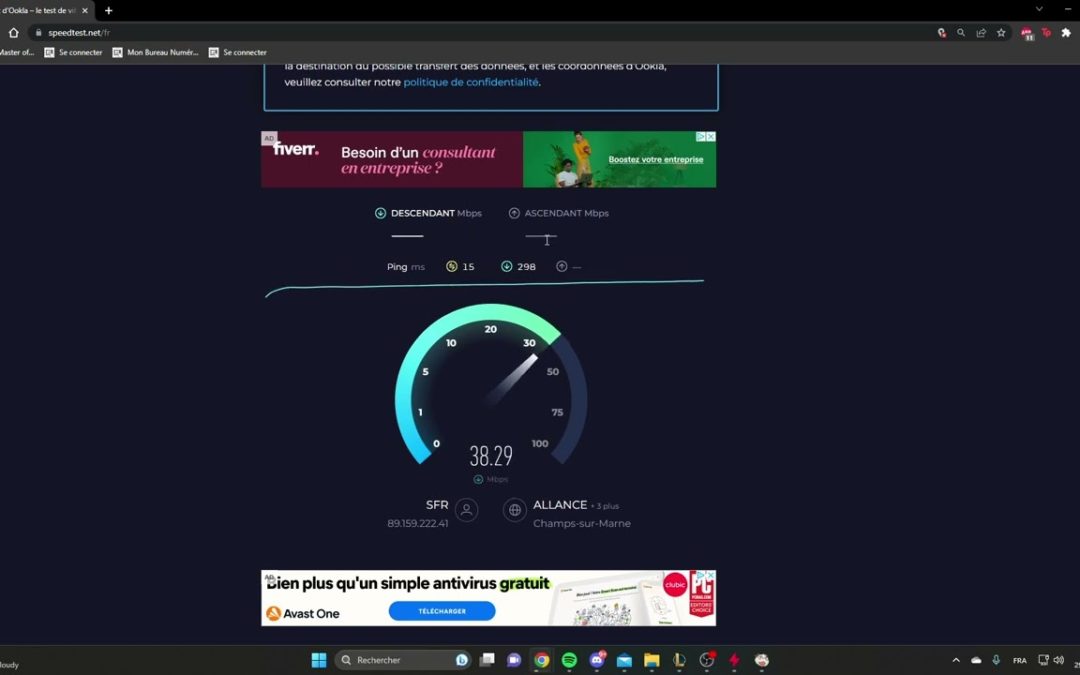 Comment tester sa connexion internet ?
