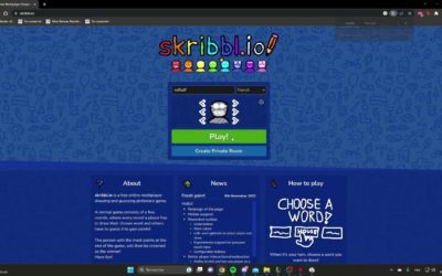 Comment jouer à Pictionary avec ses amis en ligne ? – Skribbl.io