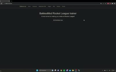 Comment avoir Bakkesmod sur Rocket League ?