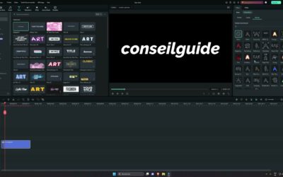 Comment animer un texte sans After Effect ? – Filmora 12