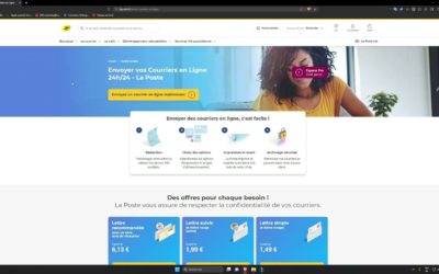 Comment envoyer une lettre en ligne sur la Poste ? – E-lettre