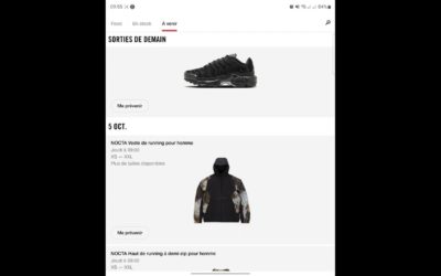 Comment commander des chaussures sur SNKRS ?