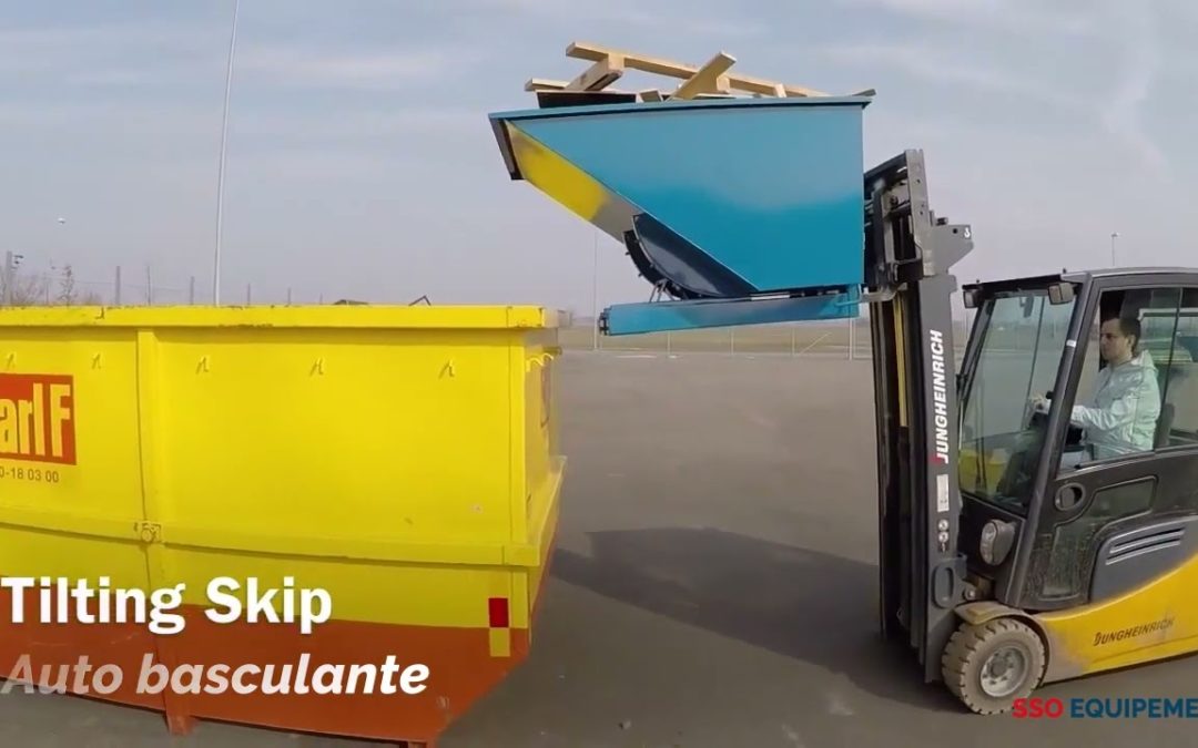 Benne auto basculante pour chariot élévateur – SSO équipement