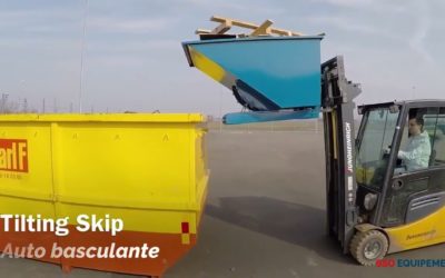 Benne auto basculante pour chariot élévateur – SSO équipement