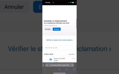 Comment demander un remboursement sur l’Apple Store ?