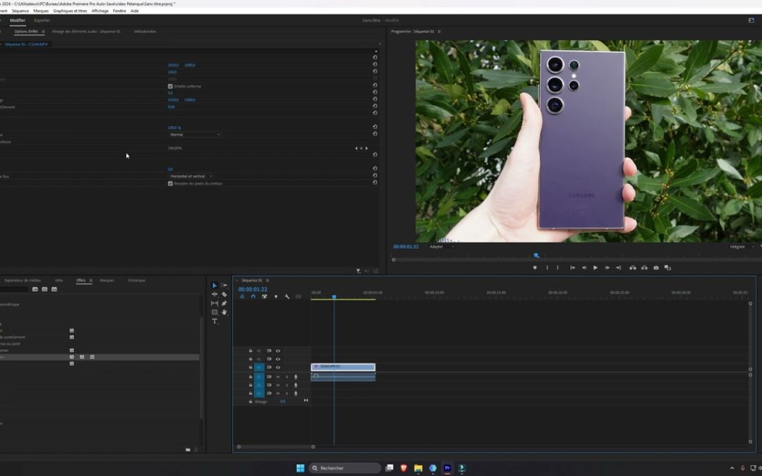 Comment mettre un effet de flou sur Premiere Pro ? #premierepro