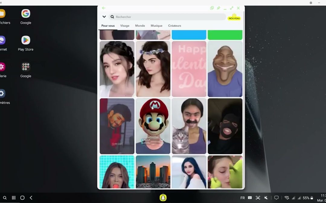 Comment avoir des filtres sur Snapchat ?