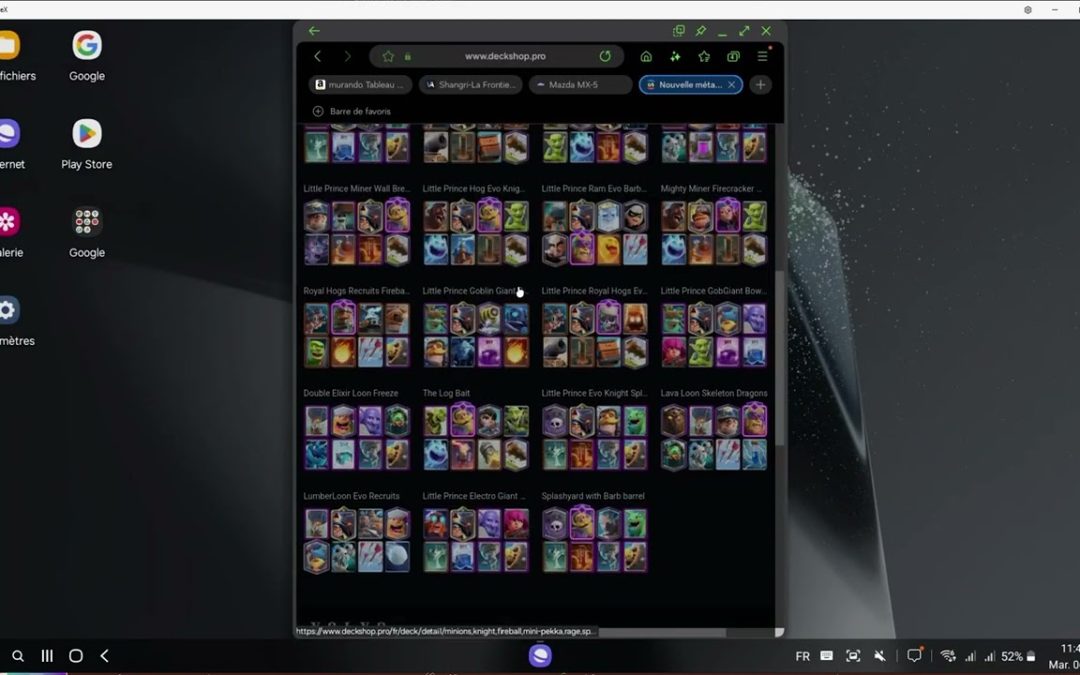 Comment avoir un deck méta sur Clash Royal ?