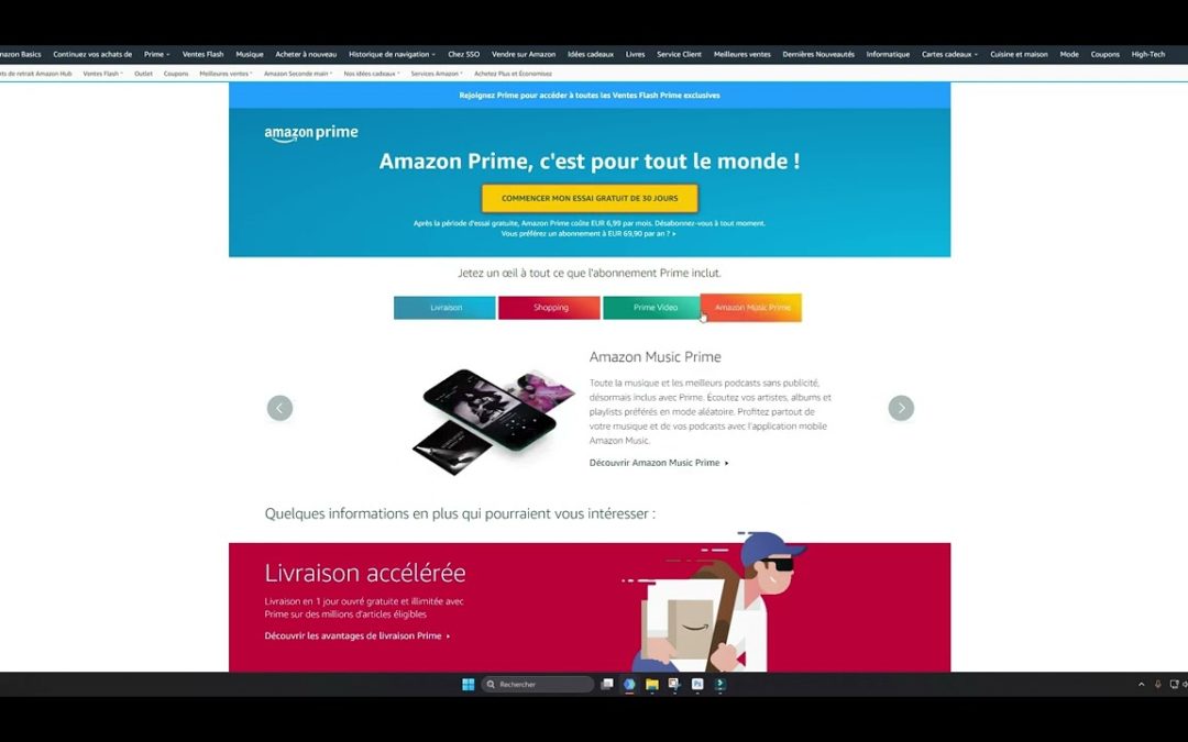 Comment s’abonner à Amazon Prime en 2024 ?