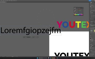Comment insérer un texte sur Illustrator ?