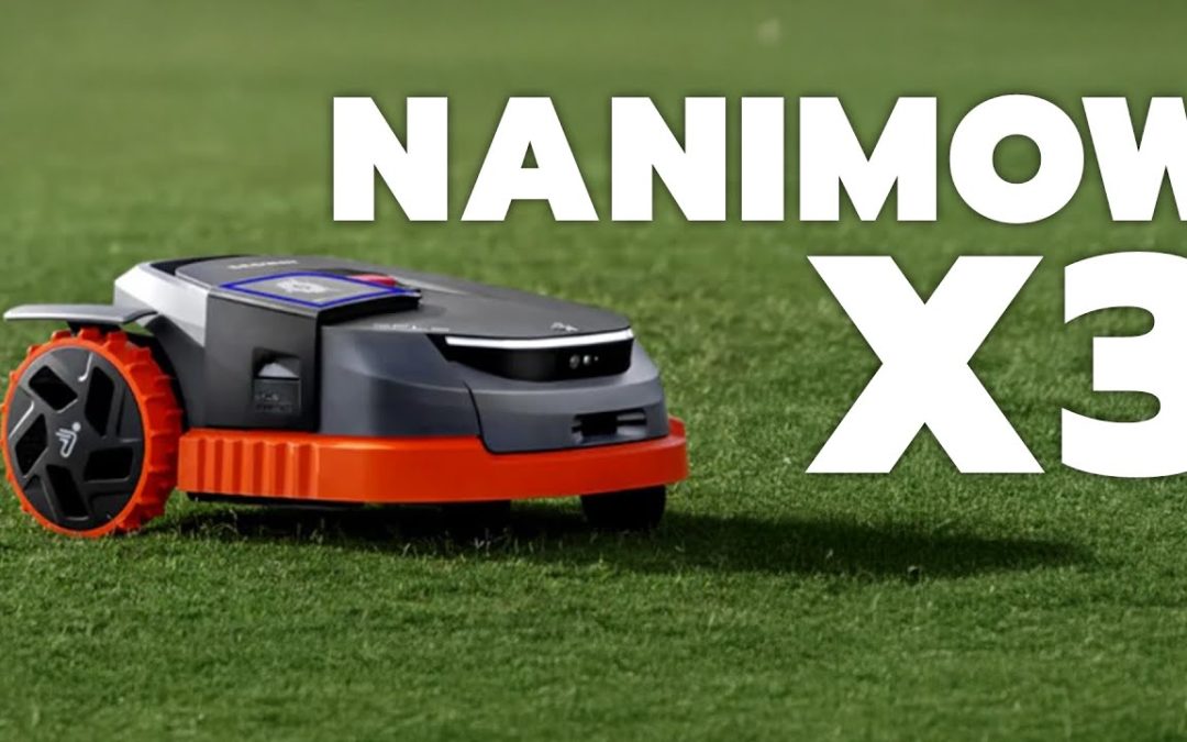 Segway Navimow X3 : Le Robot Tondeuse RTK pour TRÈS Grands Jardins (10000m²)