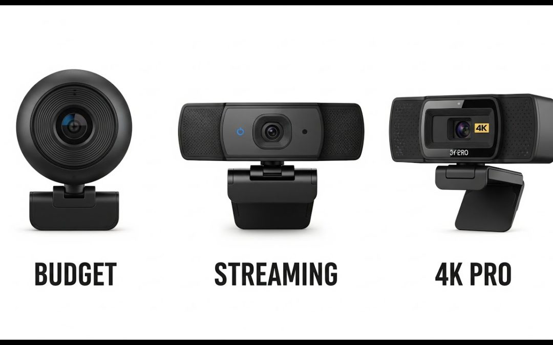 Guide d’Achat : Les MEILLEURES Webcams en 2025 (Budget, Streaming, 4K)