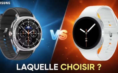 Samsung Galaxy Watch 8 VS Galaxy Watch 8 Classic : Laquelle choisir ?